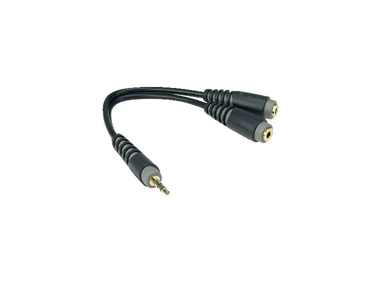 Klotz Stereo minijack til 2xStereo minijack hun Y-kablet 